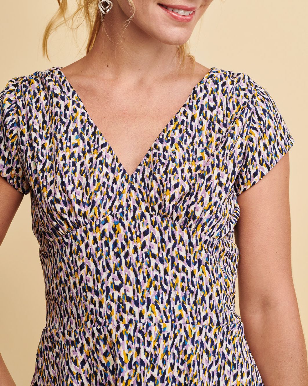 1940s Vintage Style Tea Dress Sewing Pattern