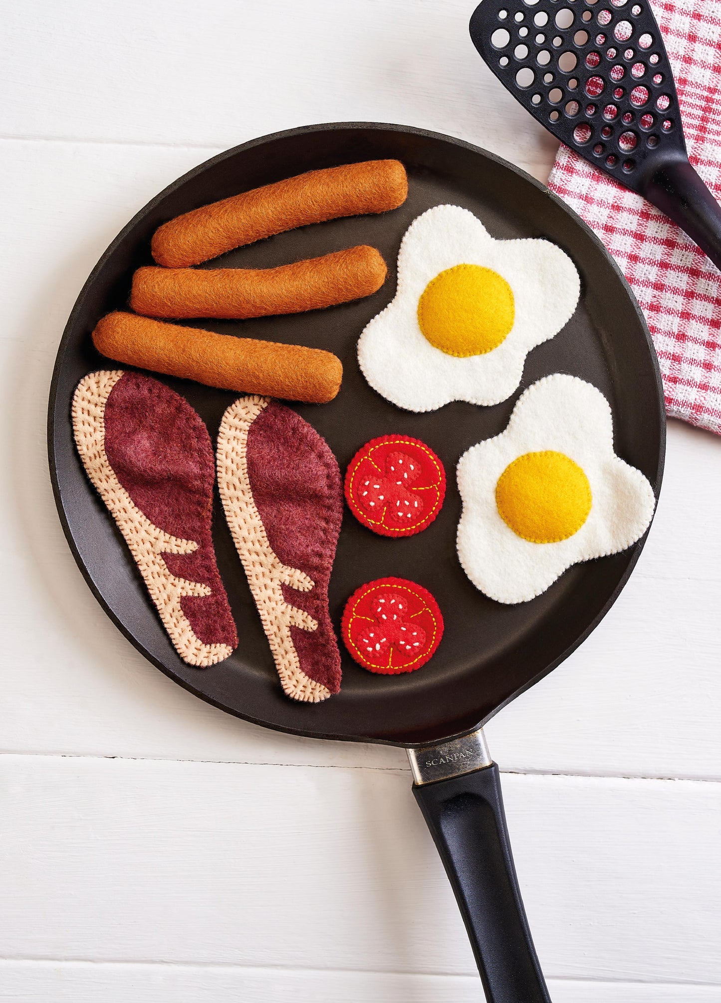 Felt Breakfast Food Set Sewing Pattern