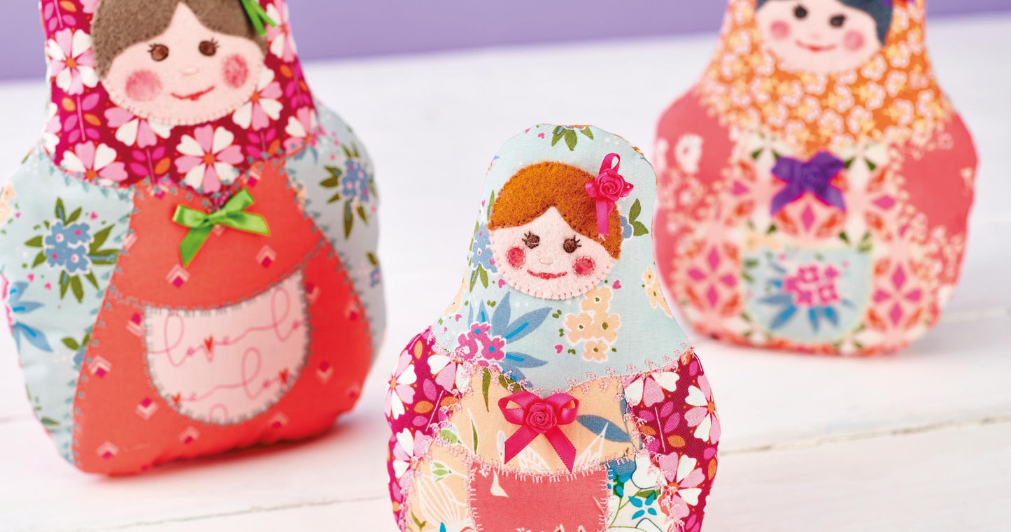 Matryoshka Stacking Dolls Toys Sewing Pattern