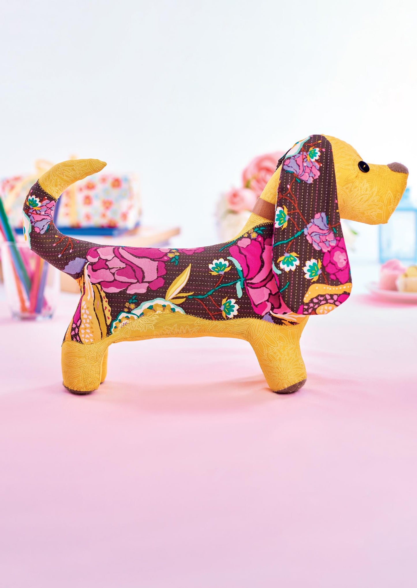 Basset Hound Dog Soft Toy Sewing Pattern