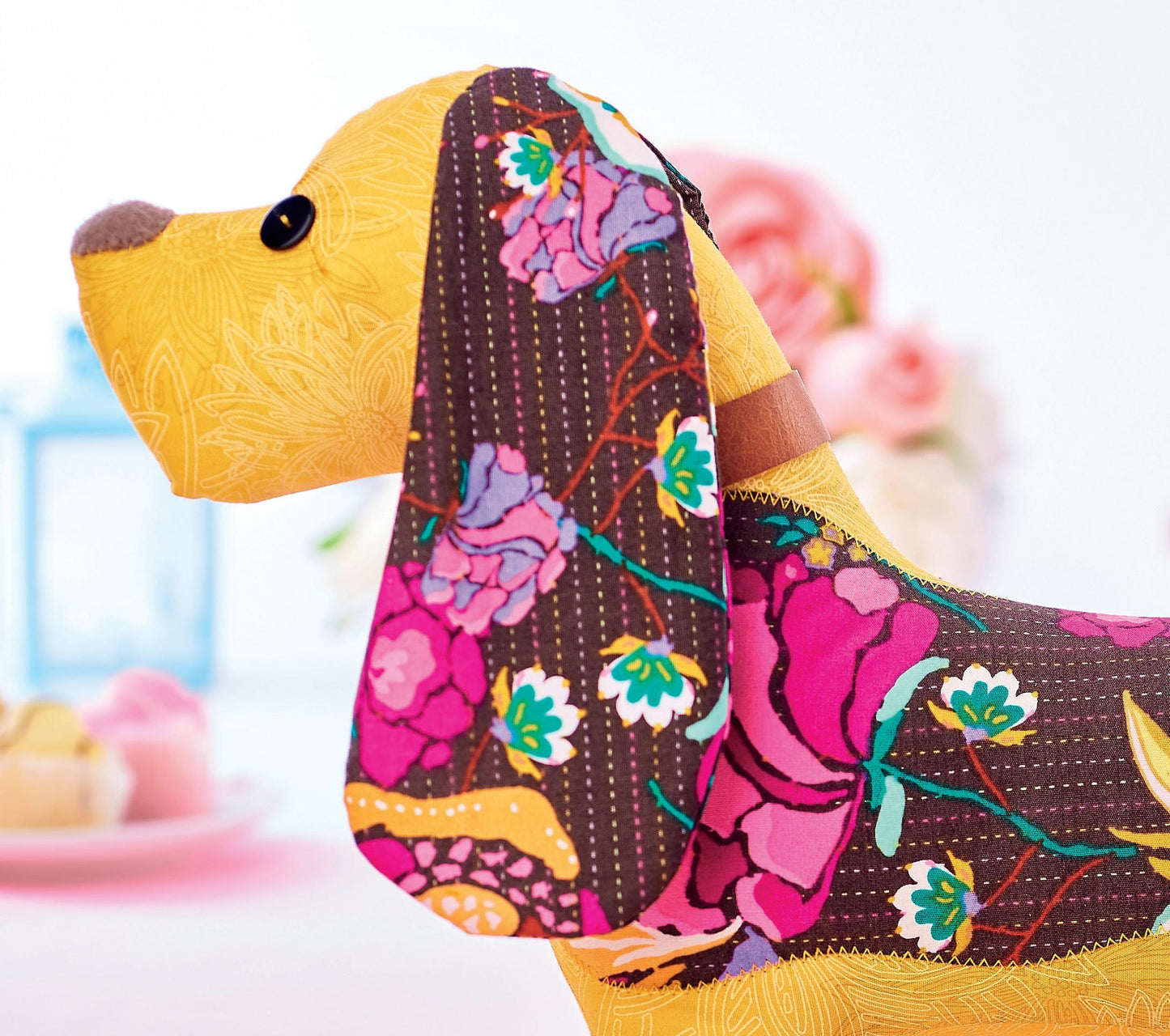 Basset Hound Dog Soft Toy Sewing Pattern | Sew HQ basset-hound-dog-soft-toy-sewing-pattern-sew-hq