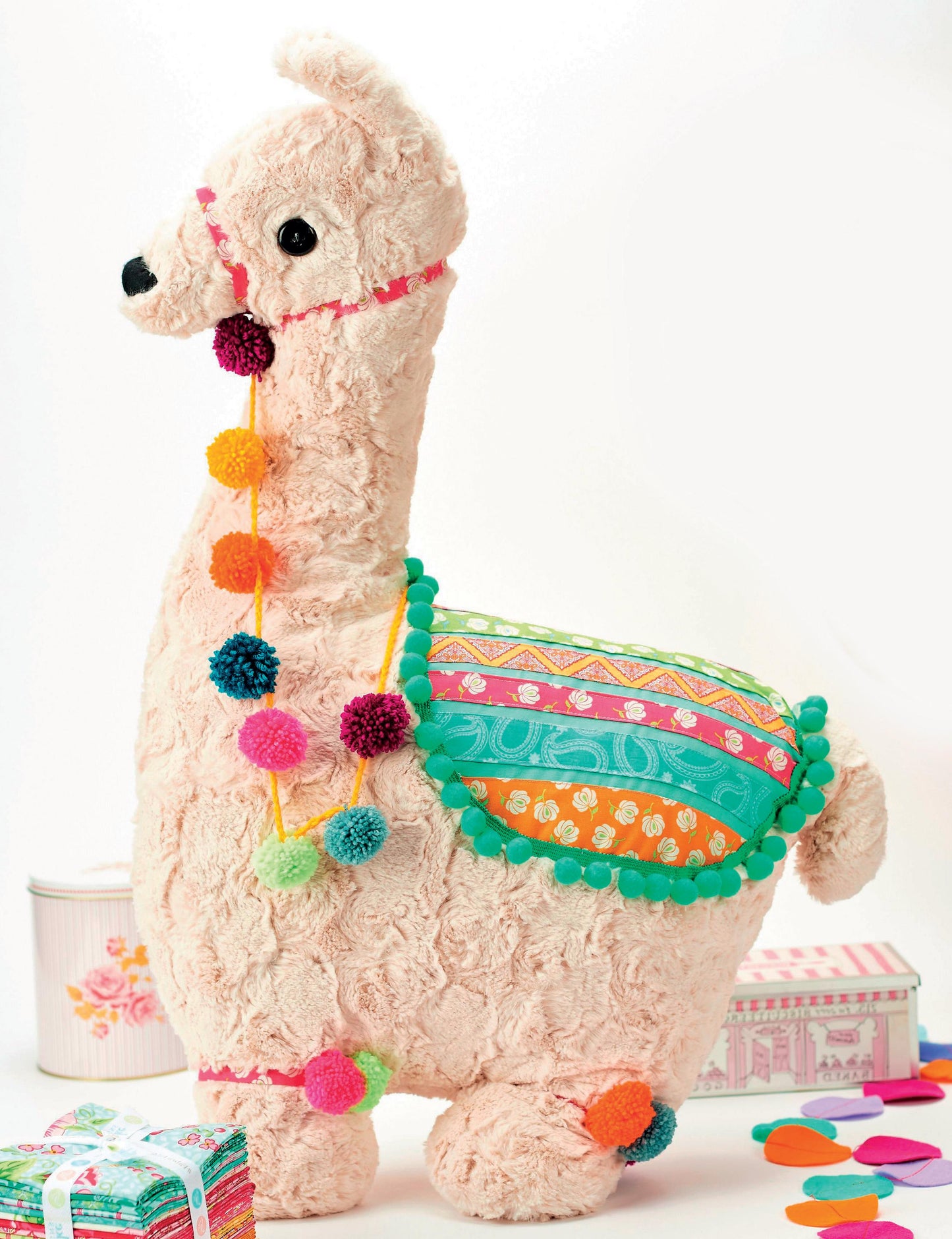 Beginner Llama Softie Toy Sewing Pattern