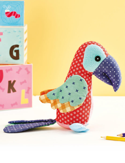 Beginner Parrot Bird Toy Sewing Pattern