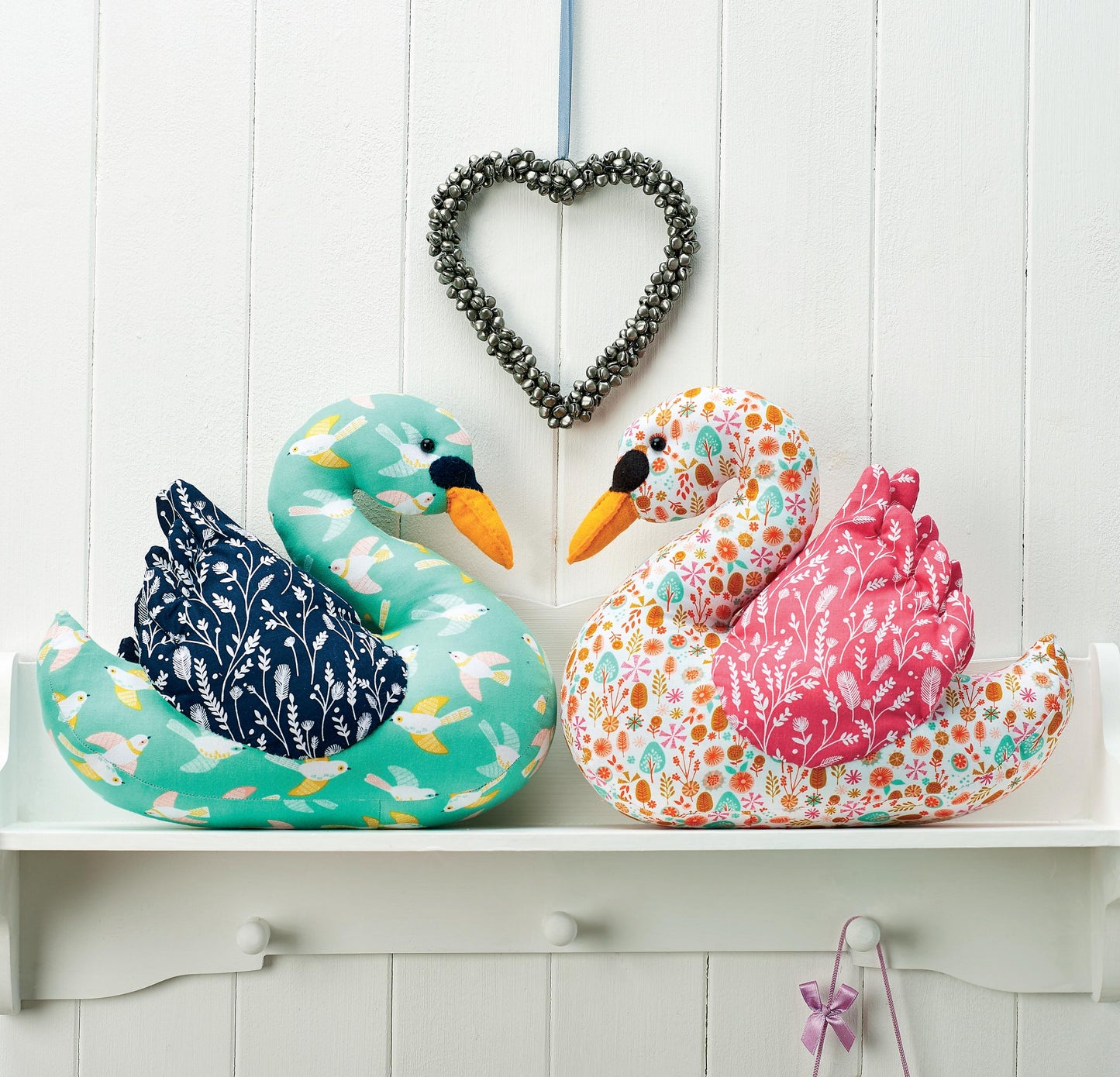 Beginner Swan Toy Sewing Pattern