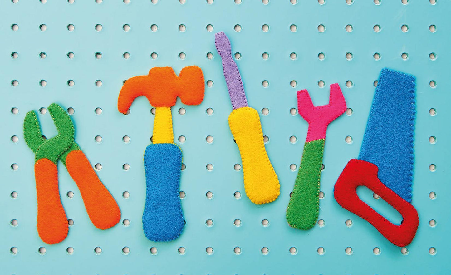 Children’s Felt Toy Tool Kit Sewing Pattern