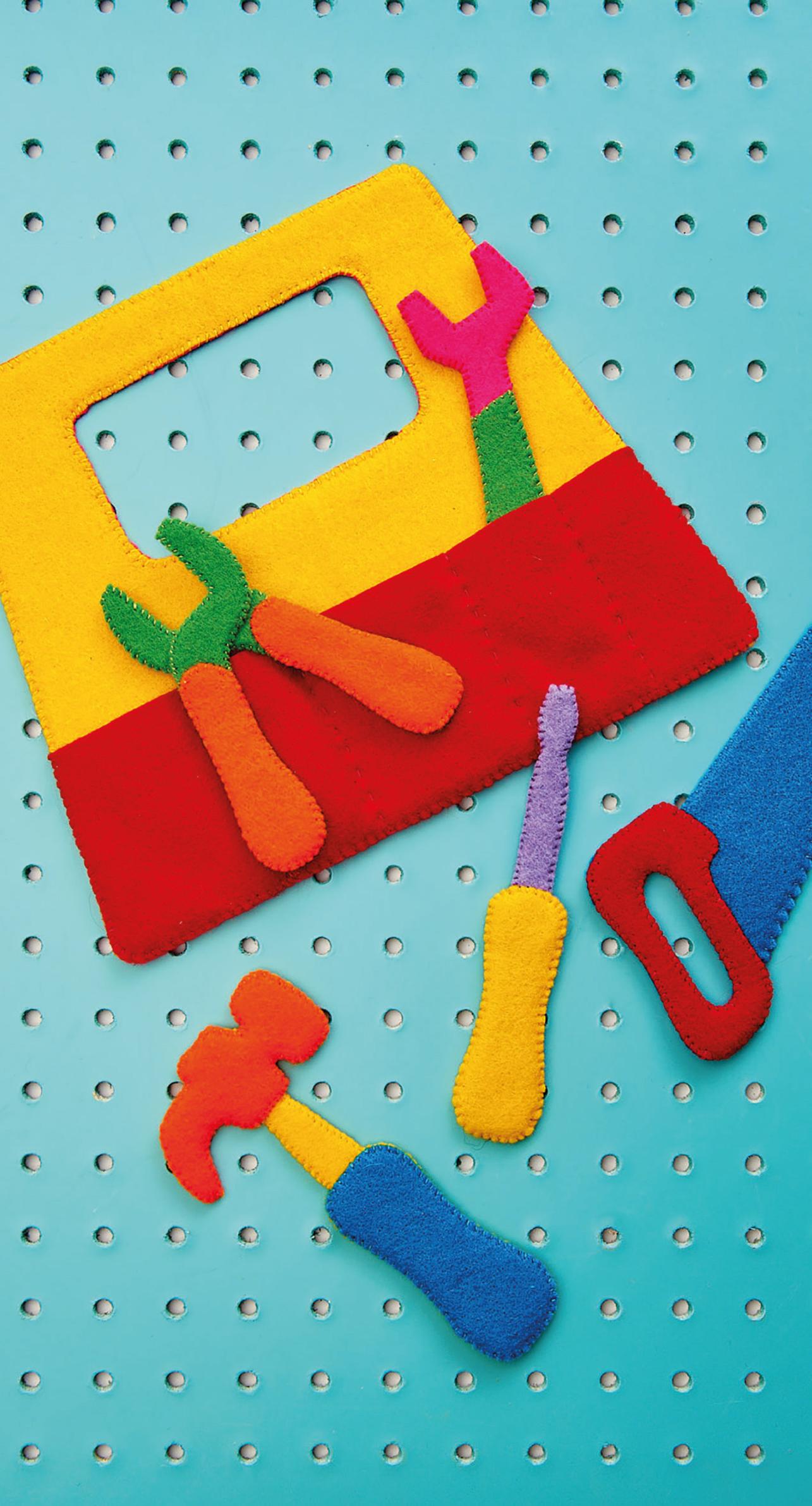 Children’s Felt Toy Tool Kit Sewing Pattern | Sew HQ