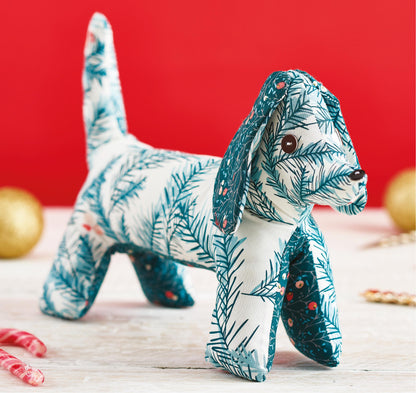 Christmas Dachshund Dog Toy + Outfit Sewing Pattern