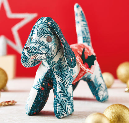 Christmas Dachshund Dog Toy + Outfit Sewing Pattern