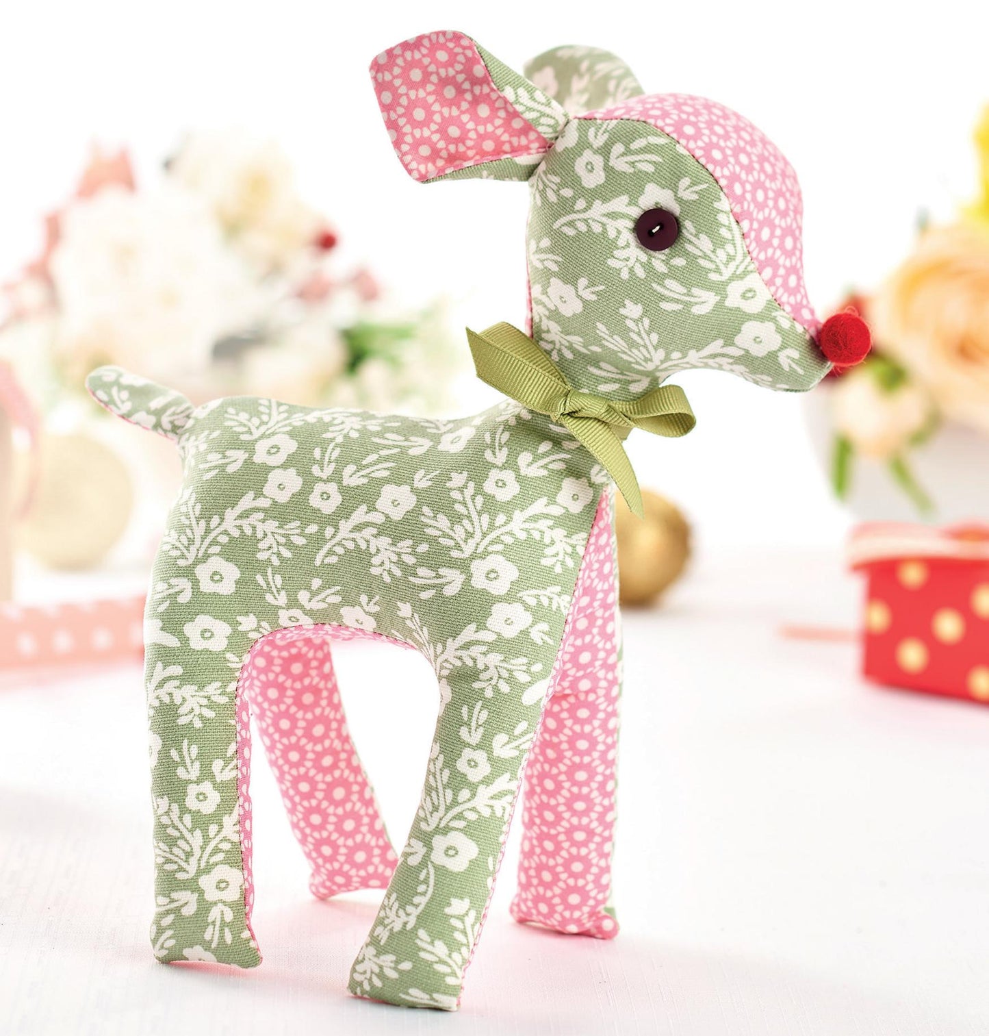 Christmas Reindeer Toy Sewing Pattern