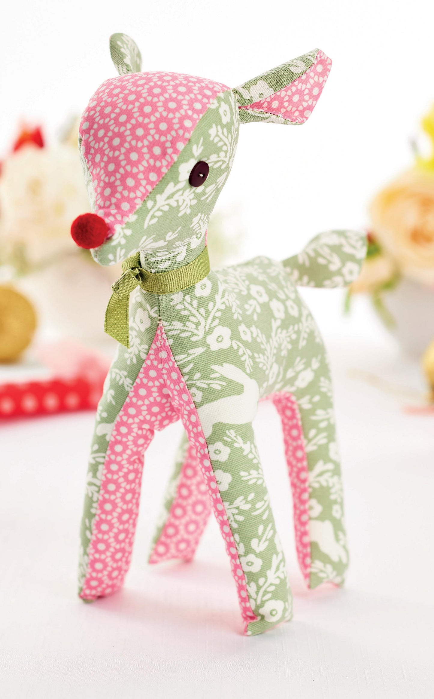 Christmas Reindeer Toy Sewing Pattern