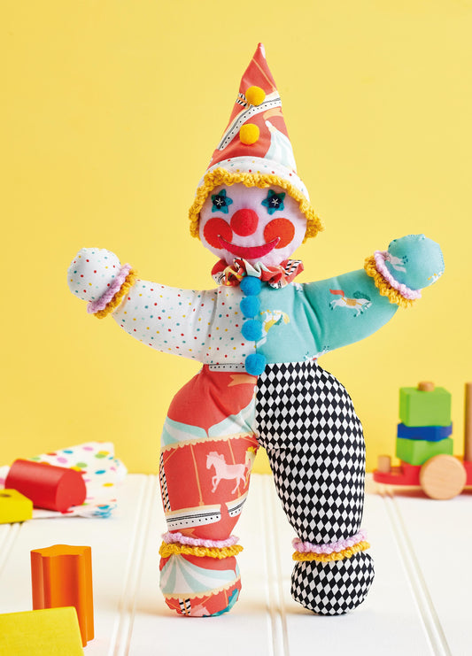 Clown Toy Circus Sewing Pattern