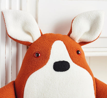 Corgi Dog Toy Fleece Sewing Pattern