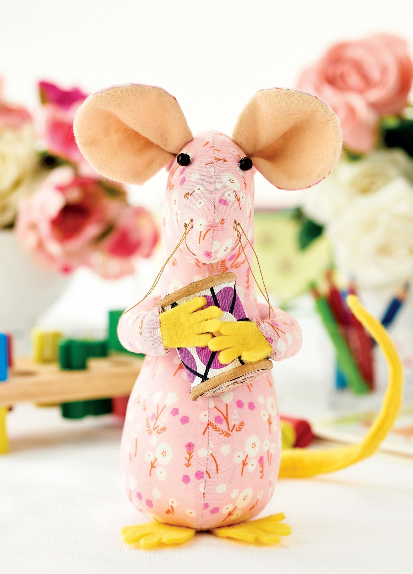 Easy Mouse Toy Sewing Pattern