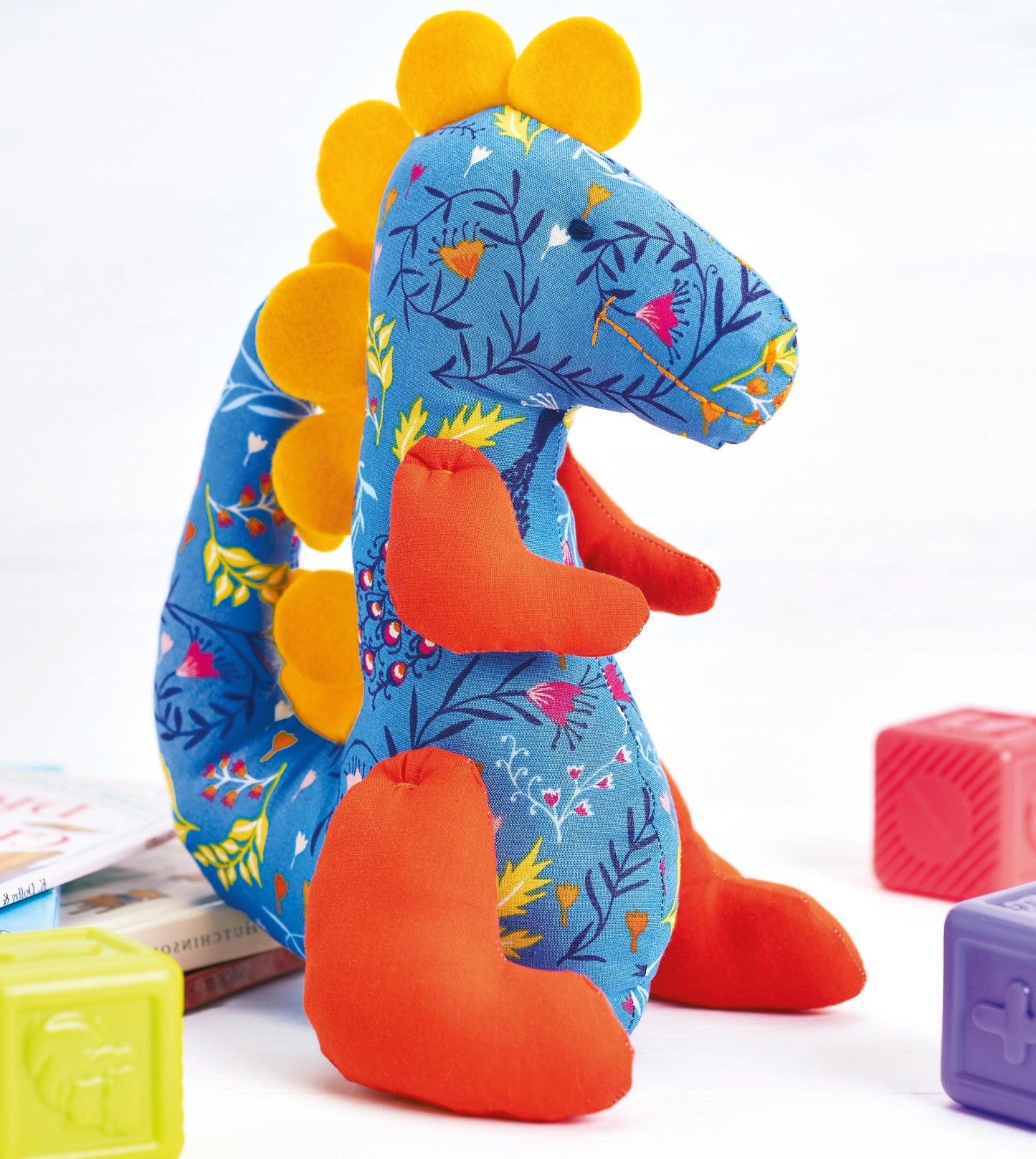 Dinosaur Plushie Toy Sewing Pattern