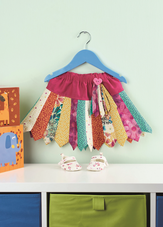 Child's Dresden Plate Skirt Sewing Pattern