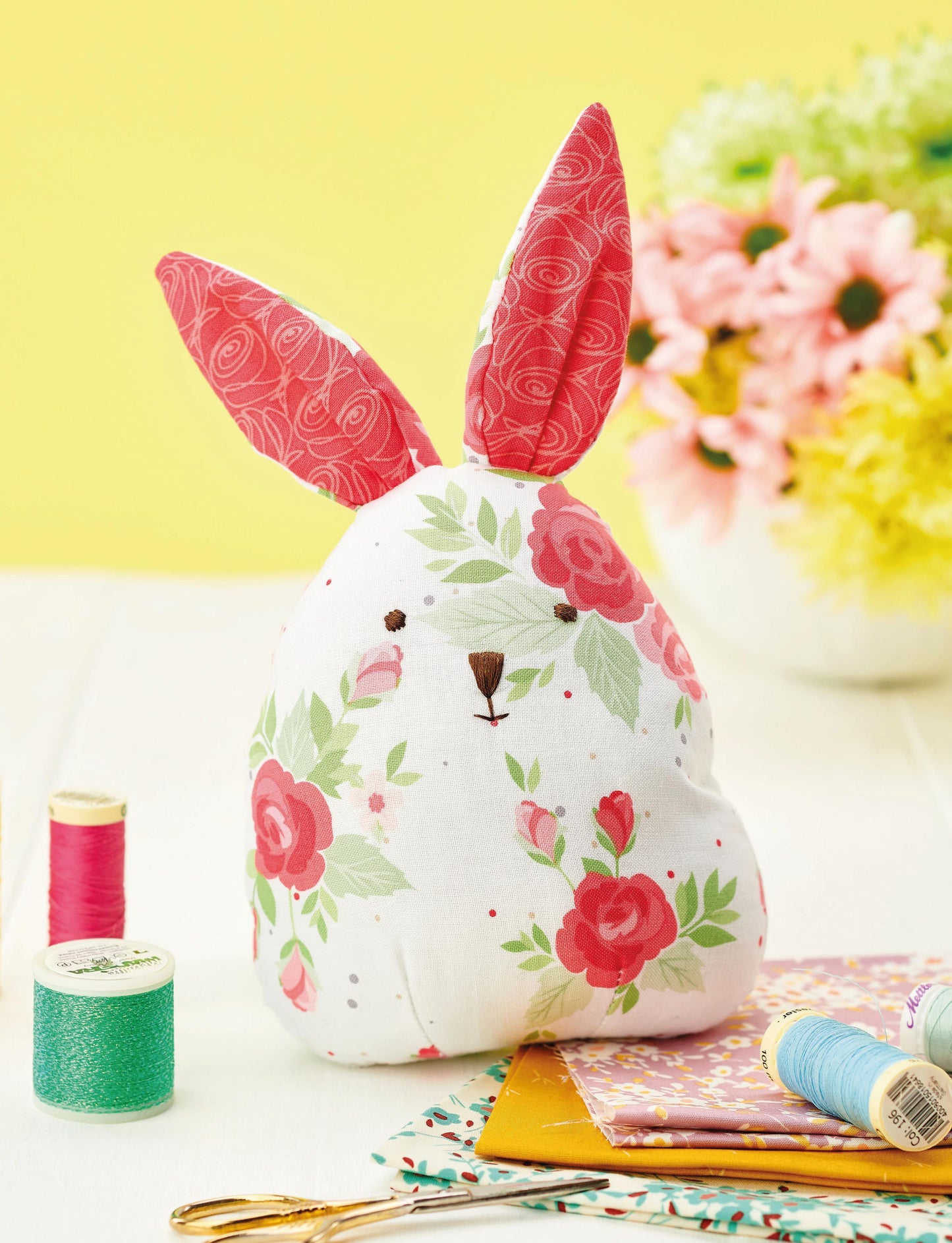 Easy Easter Rabbit Toy Sewing Pattern