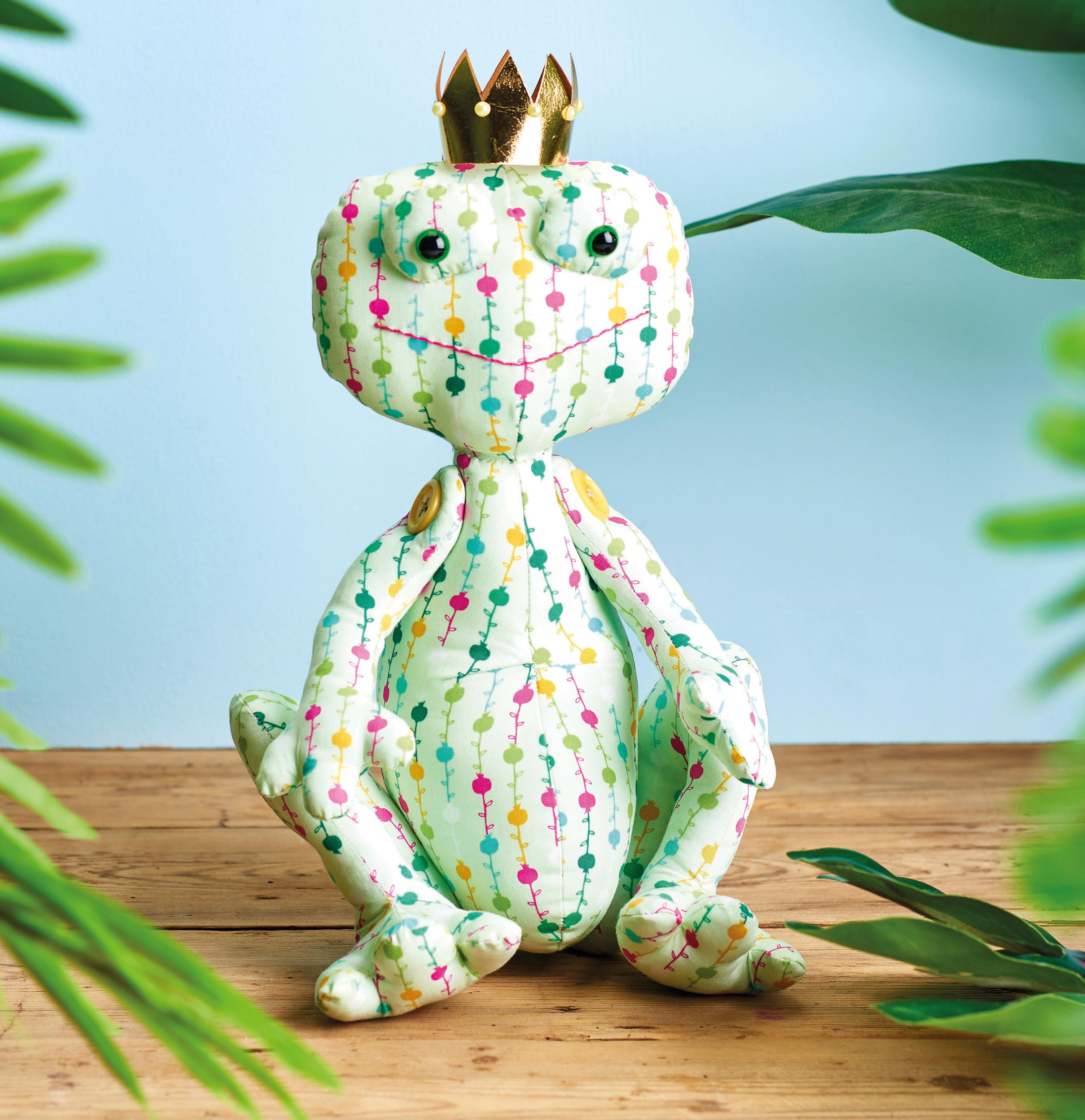 Sewing Machine Frog Easy Frog Toy Sewing Pattern | Sew HQ