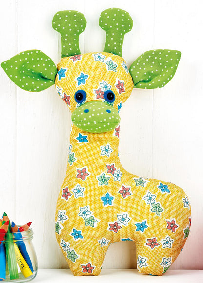 Easy Giraffe Toy Sewing Pattern