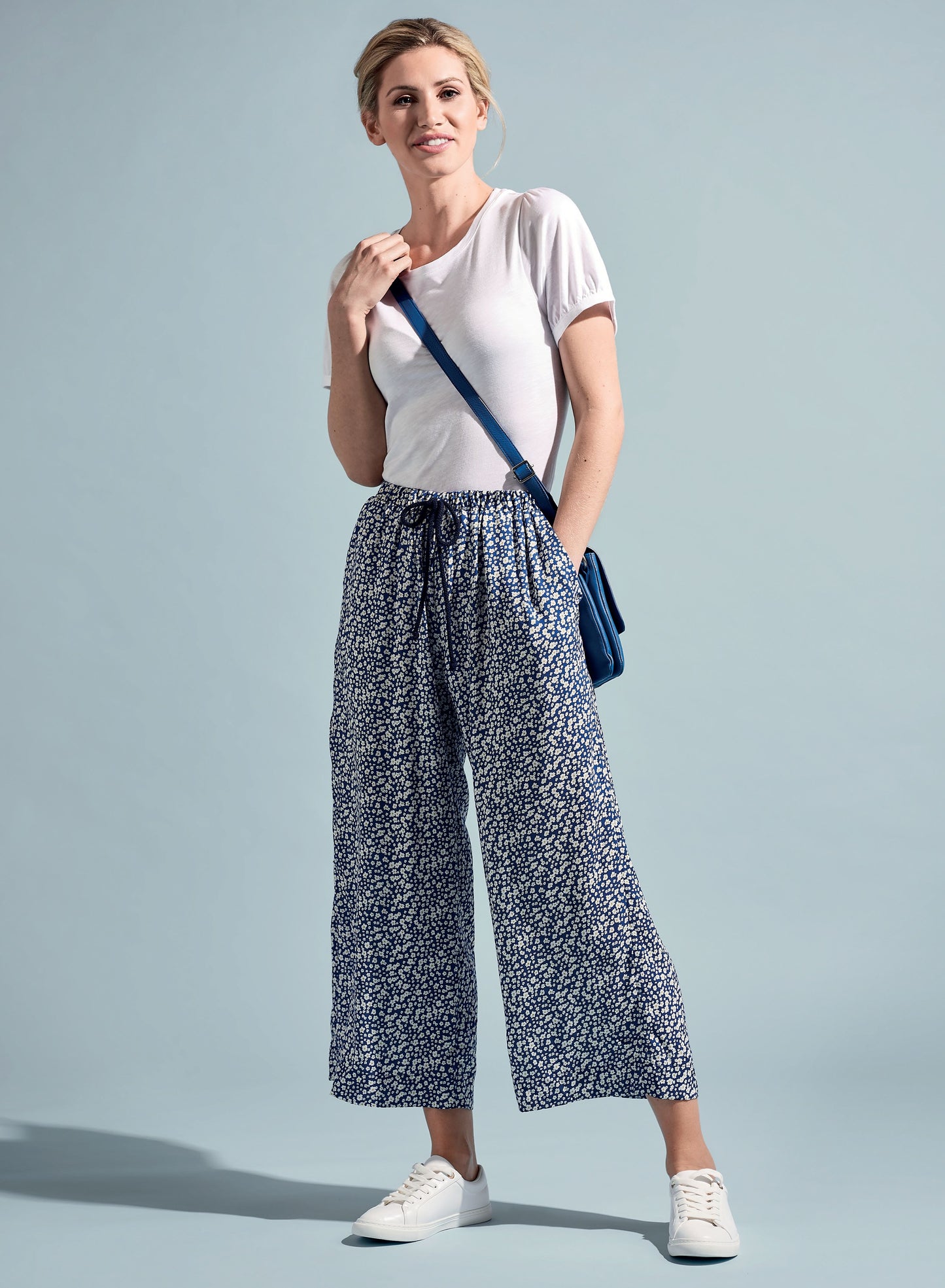 Elasticated Culotte Trousers Sewing Pattern