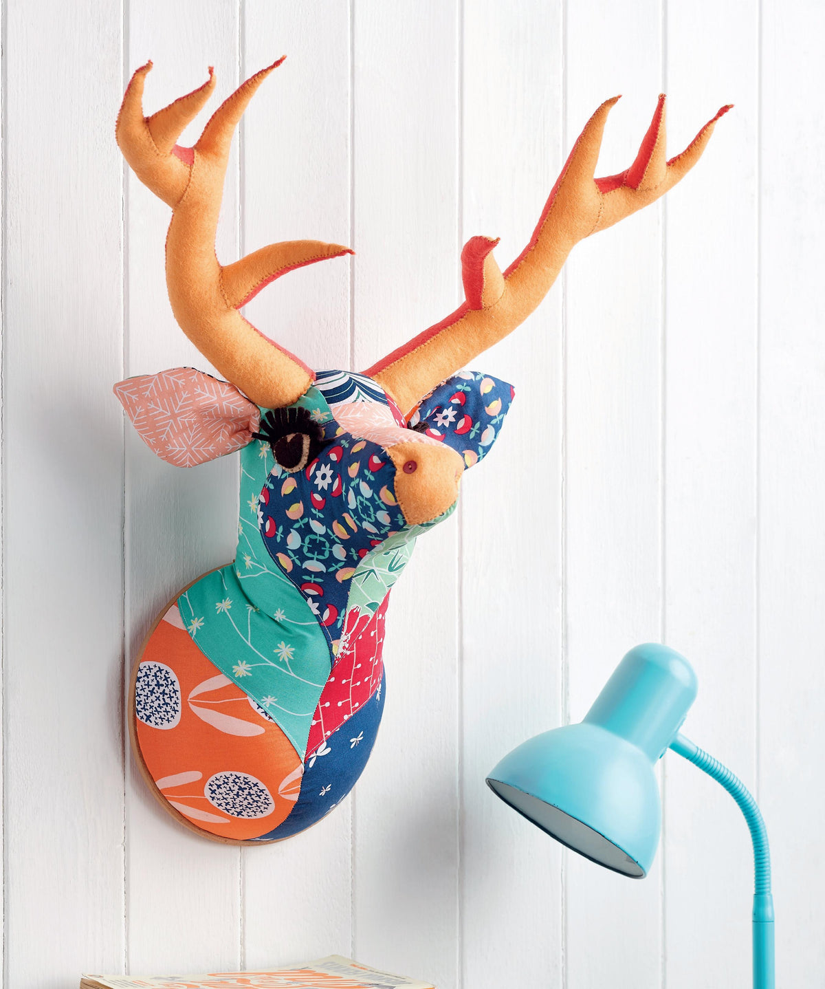 Stag Pattern Fabric Stag Head Home Decor Sewing Pattern | Sew HQ