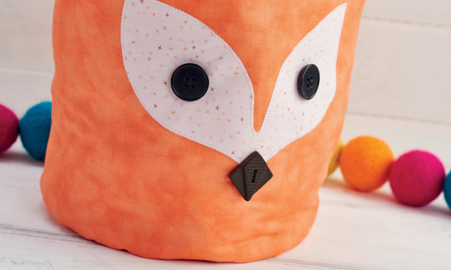 Fox Storage Tote Sewing Pattern