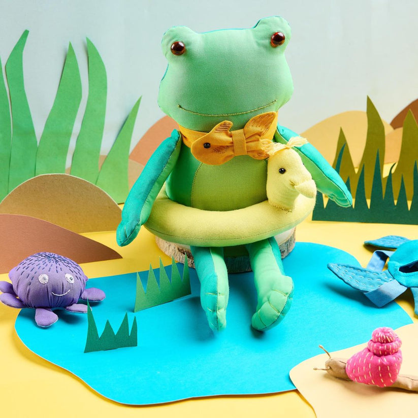Frog Toy Sewing Pattern With Accessories – Sew HQ