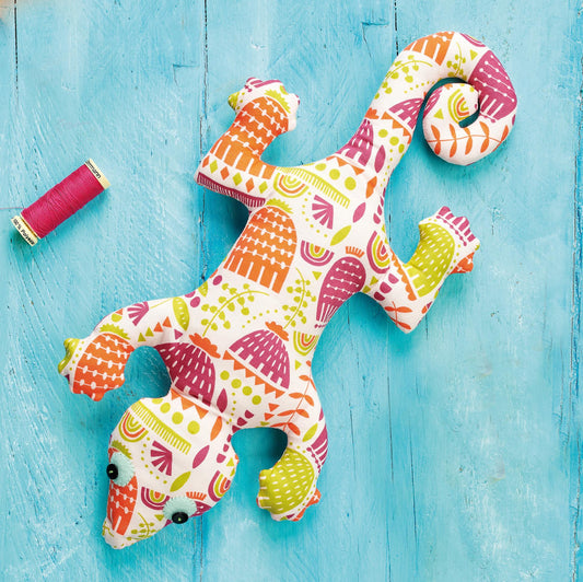 Gecko Lizard Toy Sewing Pattern