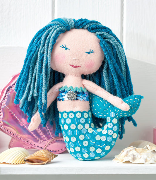 Mini Mermaid Dolly Sewing Pattern