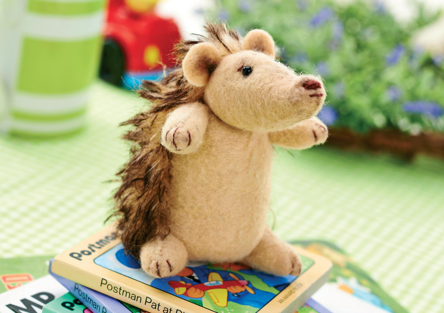 Mohair Hedgehog Plushie Toy Sewing Pattern