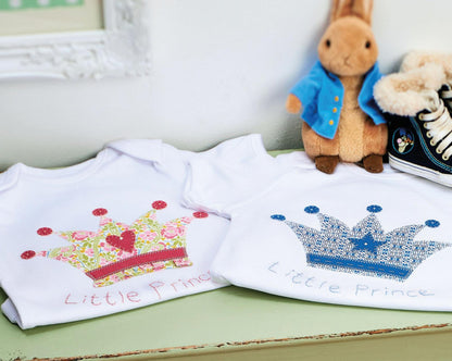 Royal Sewing Patterns: Swan Toy, Crown, Appliqué Tee