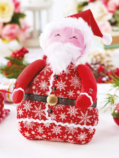 Mr and Mrs Claus Christmas Toy Sewing Pattern