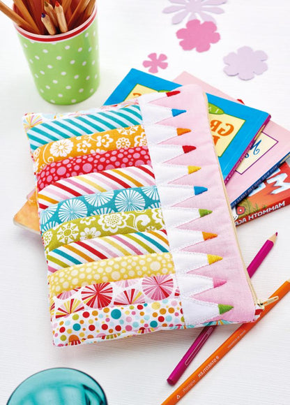 Kids' Colouring Pencil Case Sewing Pattern