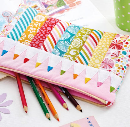 Kids' Colouring Pencil Case Sewing Pattern