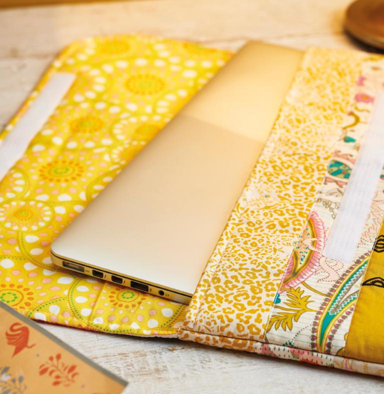 Patchwork Laptop Sleeve Sewing Pattern